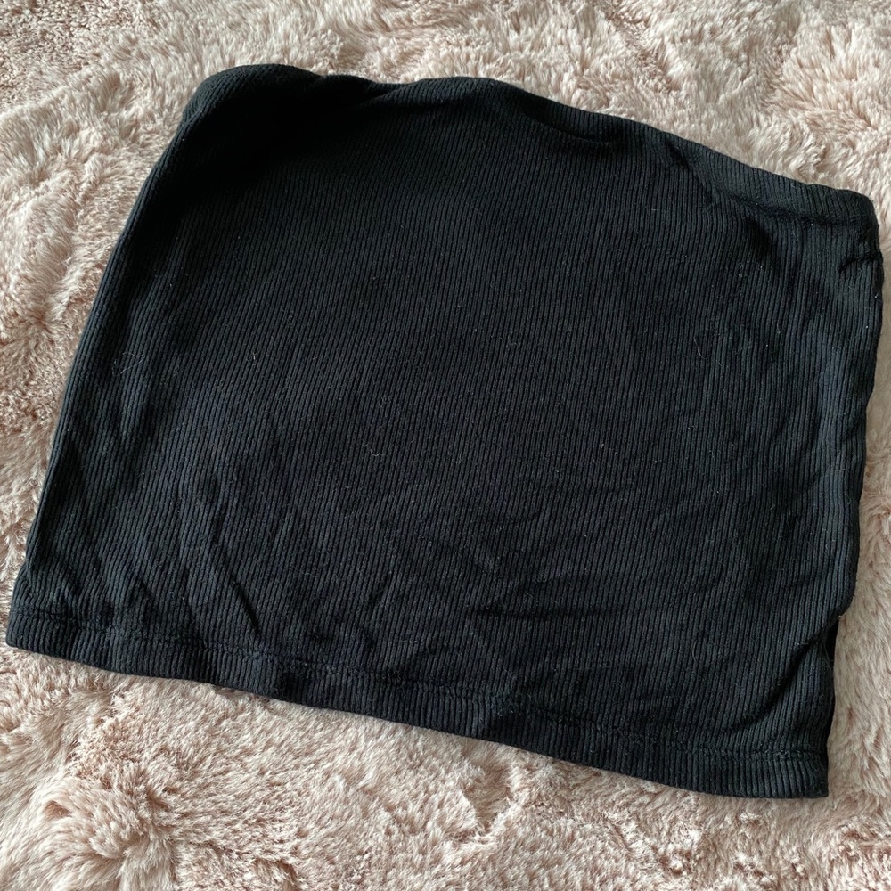 black tube top